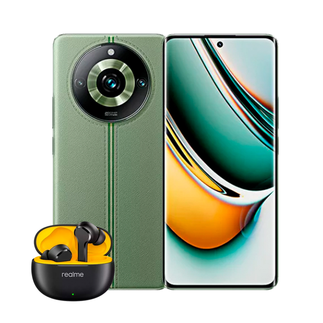 Realme 11 Pro Plus 5G incluye Buds T100, en color verde